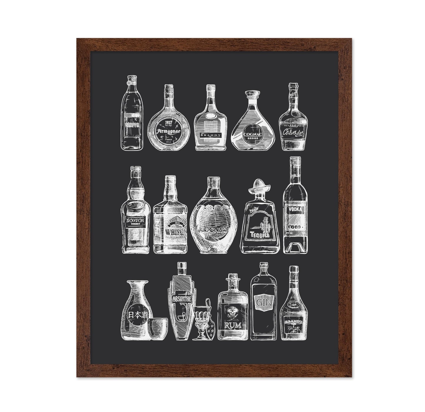 Alcohol Bottles No7