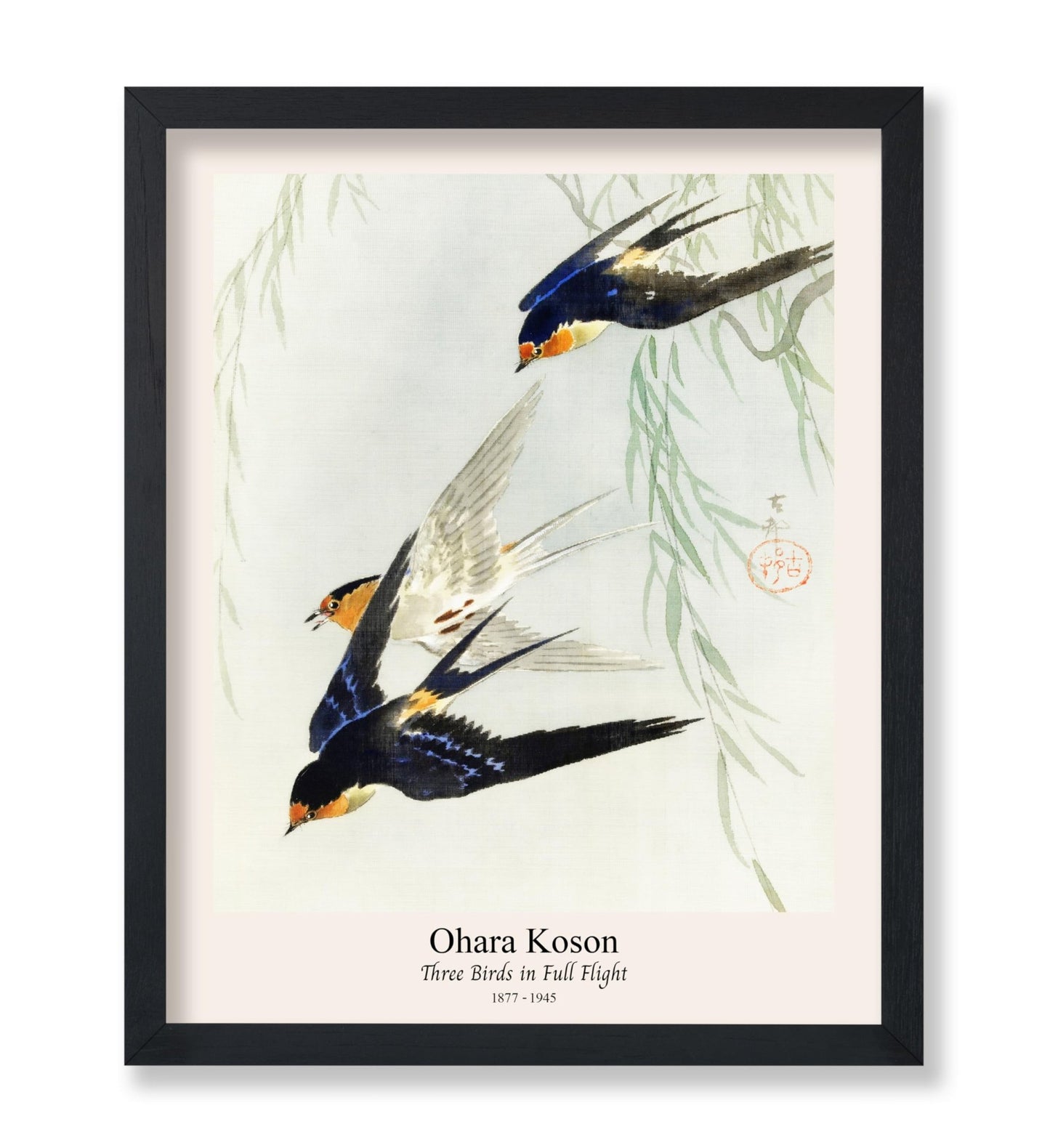 Ohara Koson - Three Birds