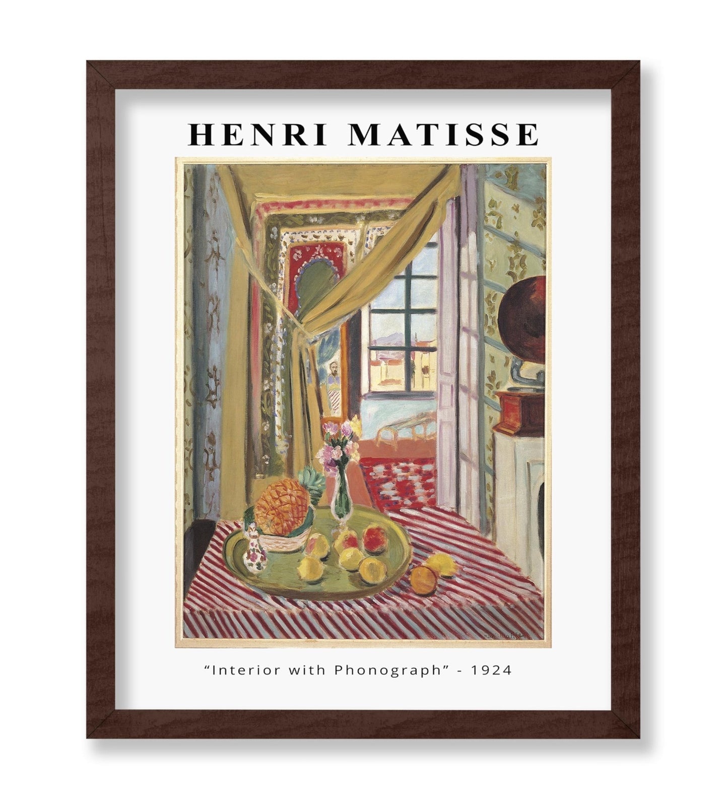 Henri Matisse - Interior with Phonograph