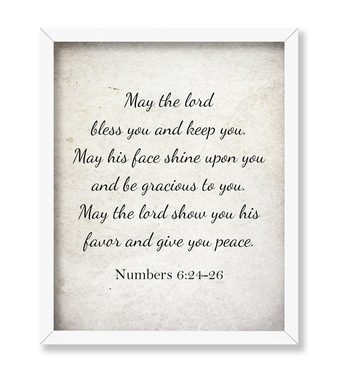 May The Lord Bless You