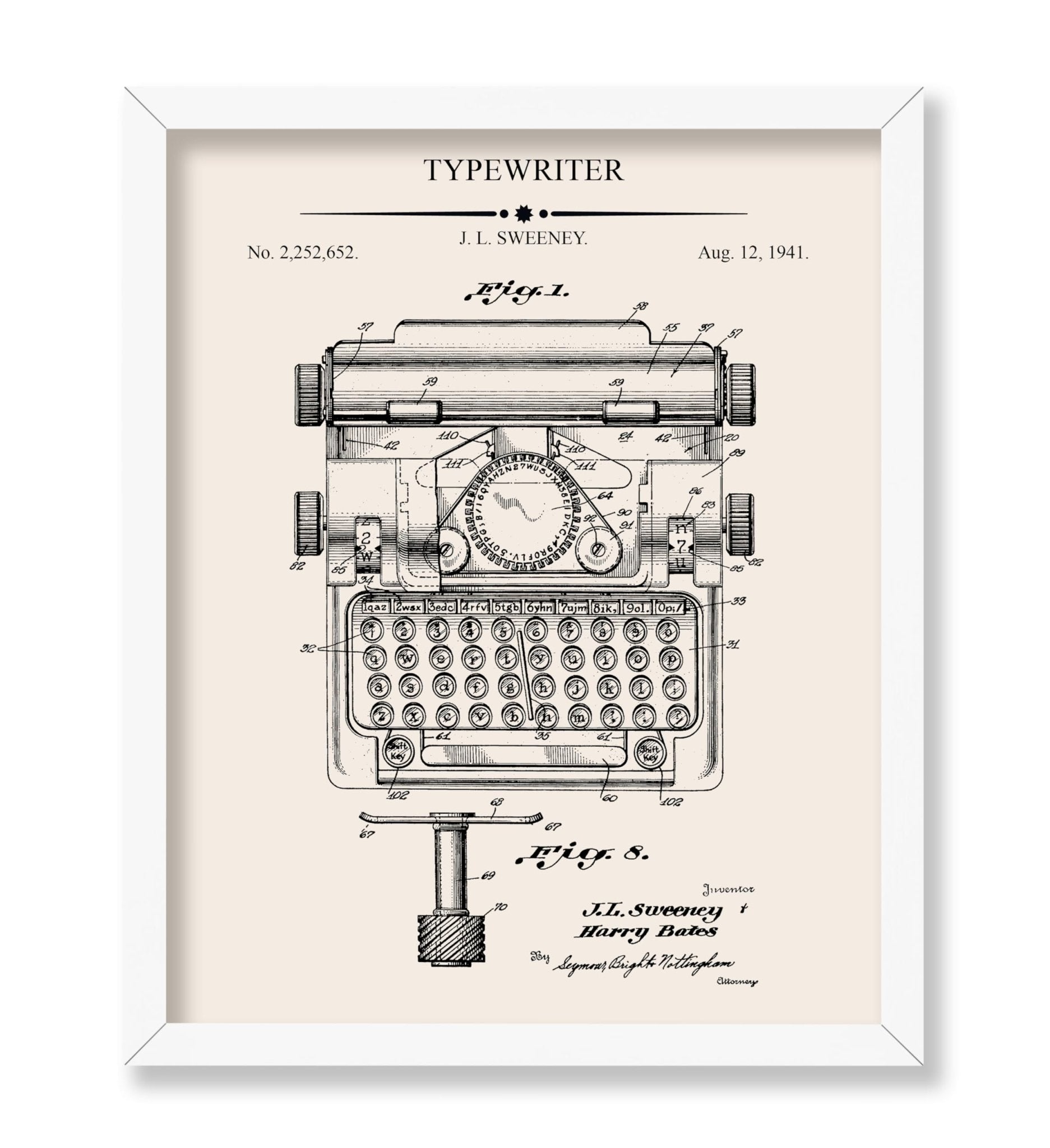 Typewriter Blueprint