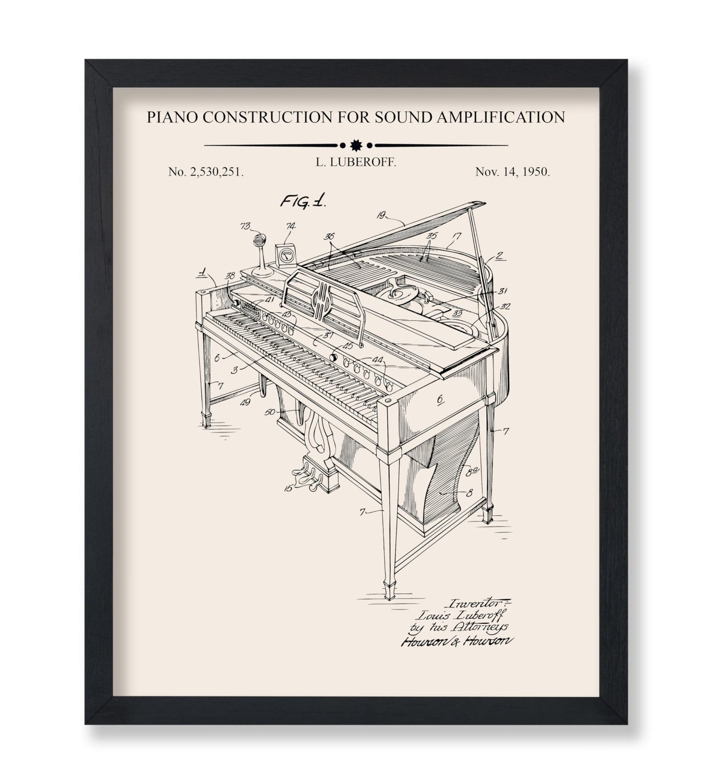 Piano Blueprint No1