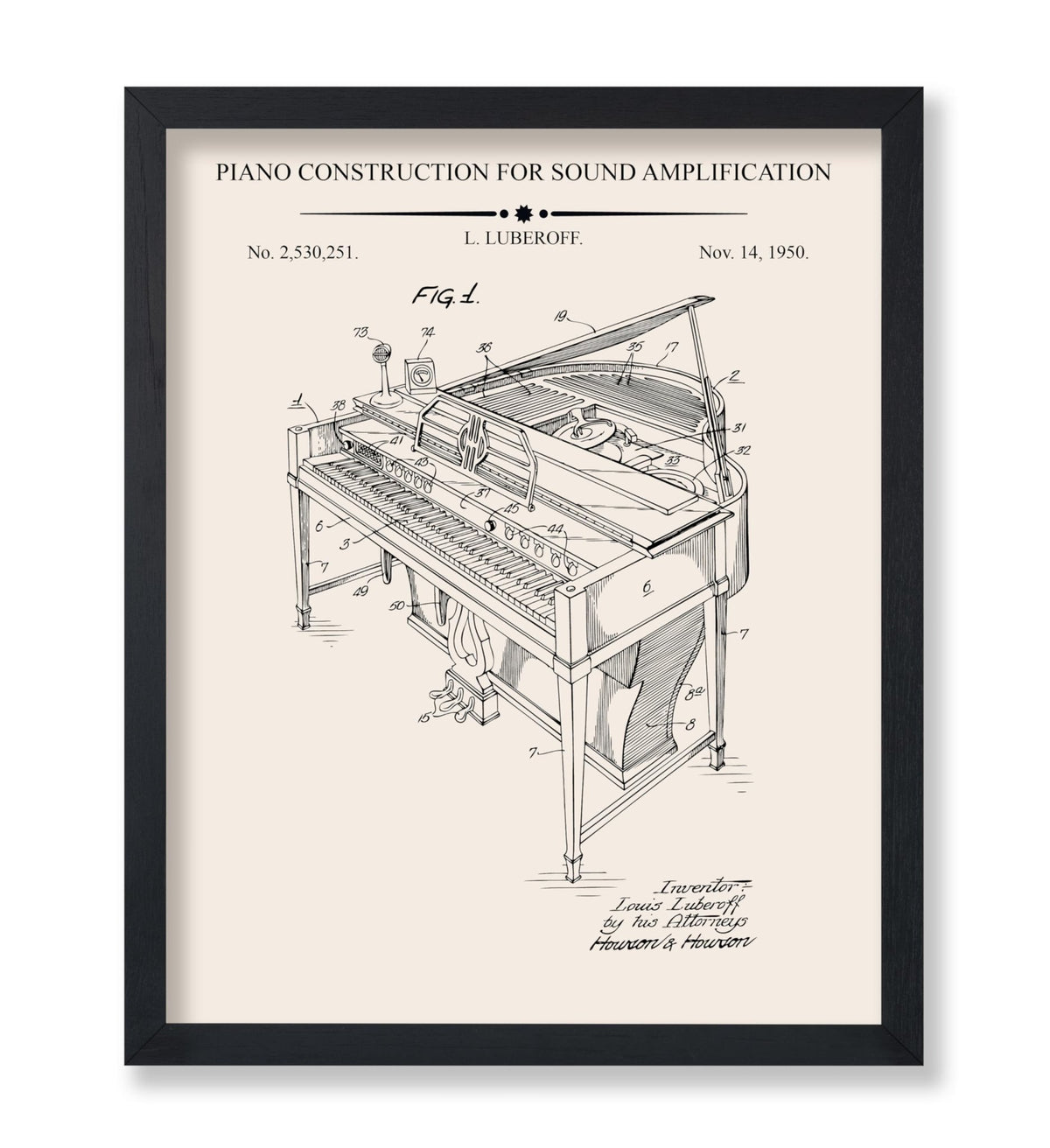 Piano Blueprint No1