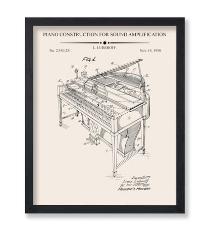 Piano Blueprint No1