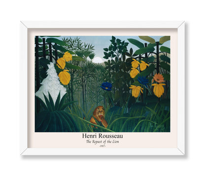 Henri Rousseau - Repast of the Lion No1
