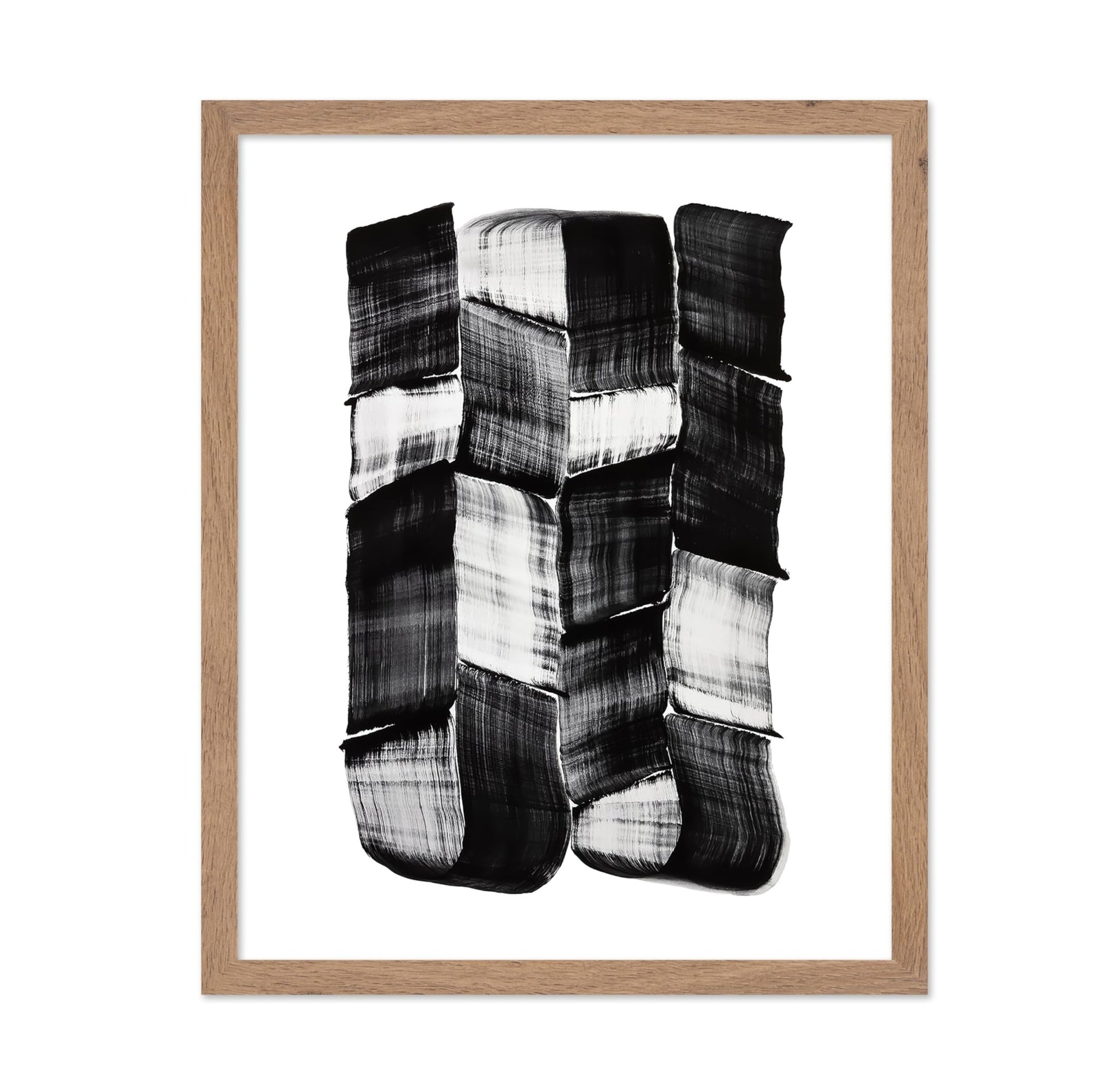 Black Ink Brushstrokes