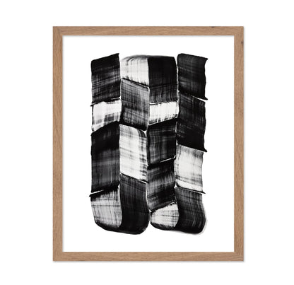 Black Ink Brushstrokes