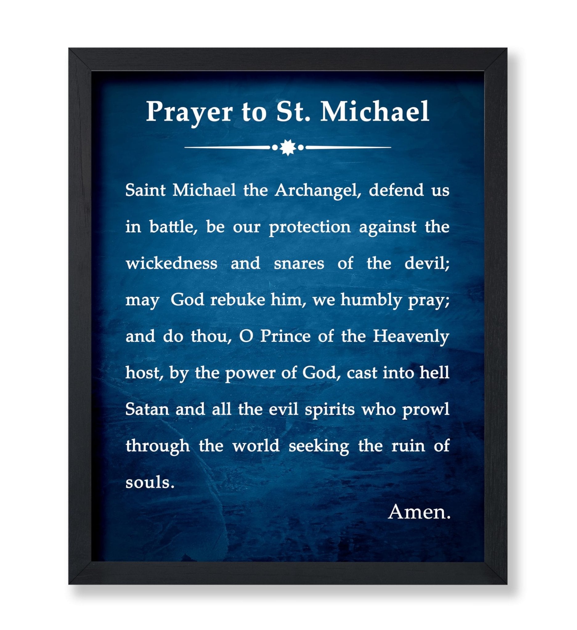 Prayer to St. Michael