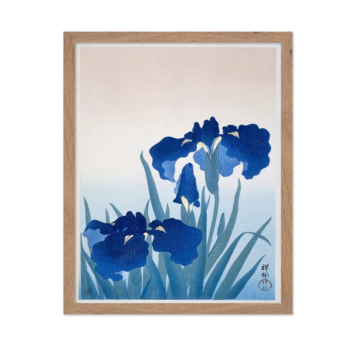 Ohara Koson - Iris Flowers No2