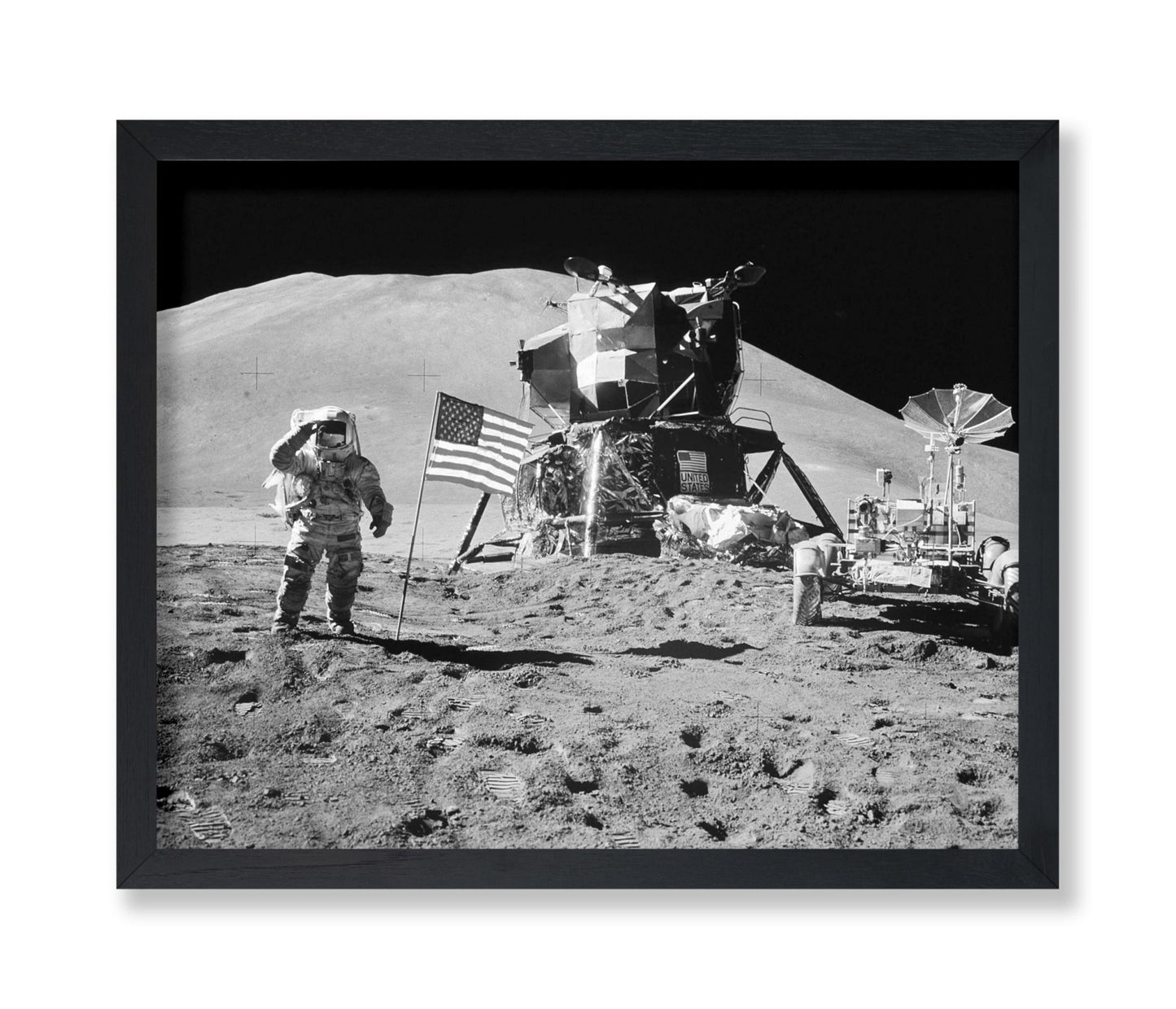 Astronaut in Moon
