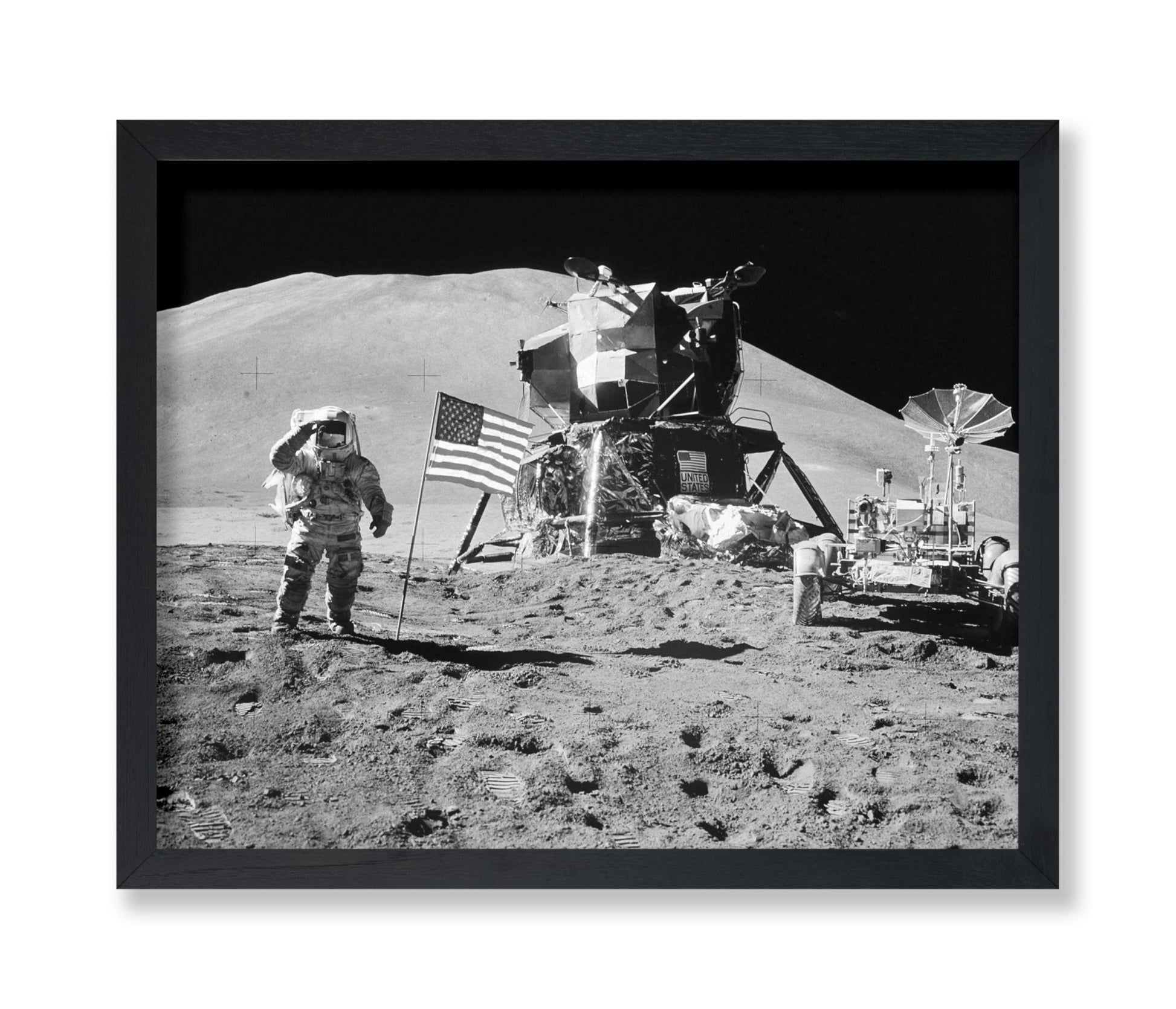 Astronaut in Moon