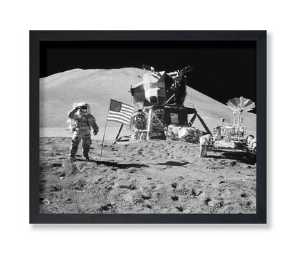 Astronaut in Moon