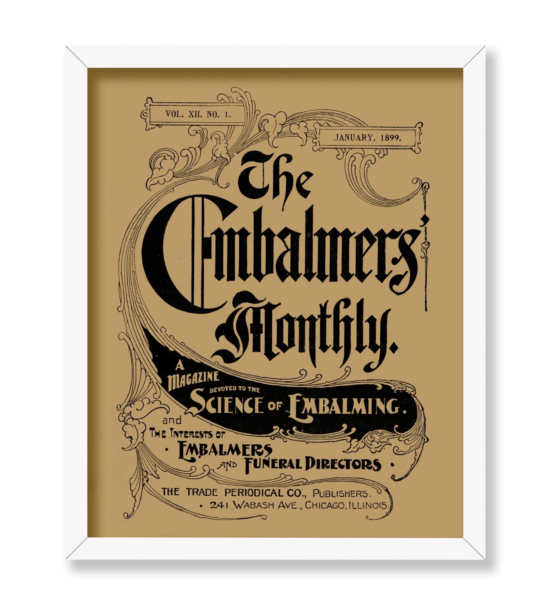 The Embalmers Monthly
