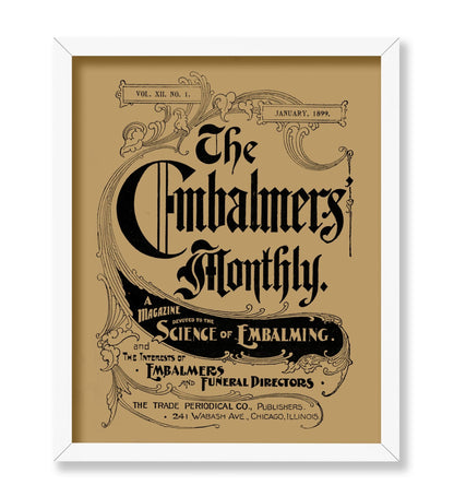 The Embalmers Monthly