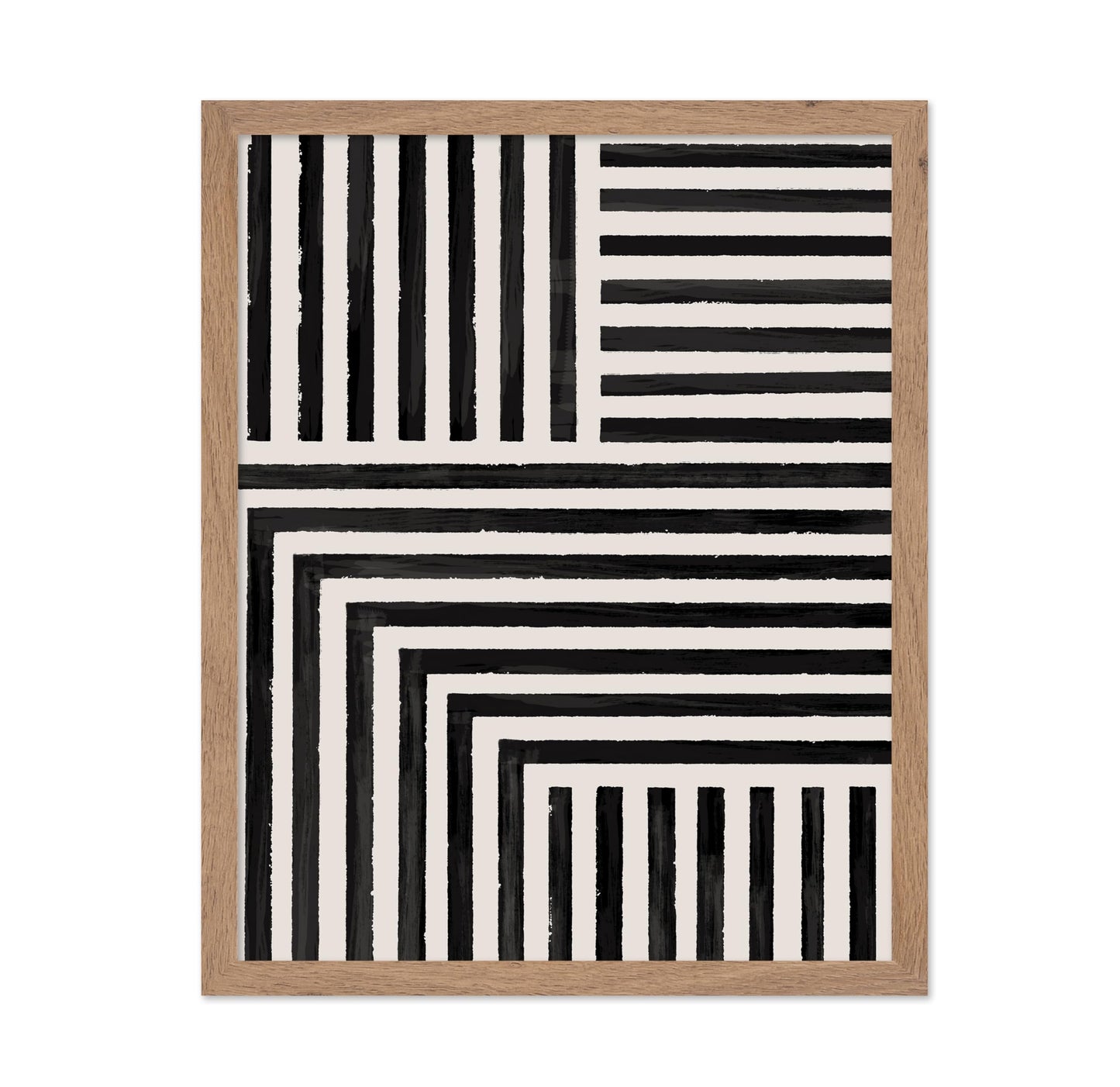 Geometric Line Drawing No2
