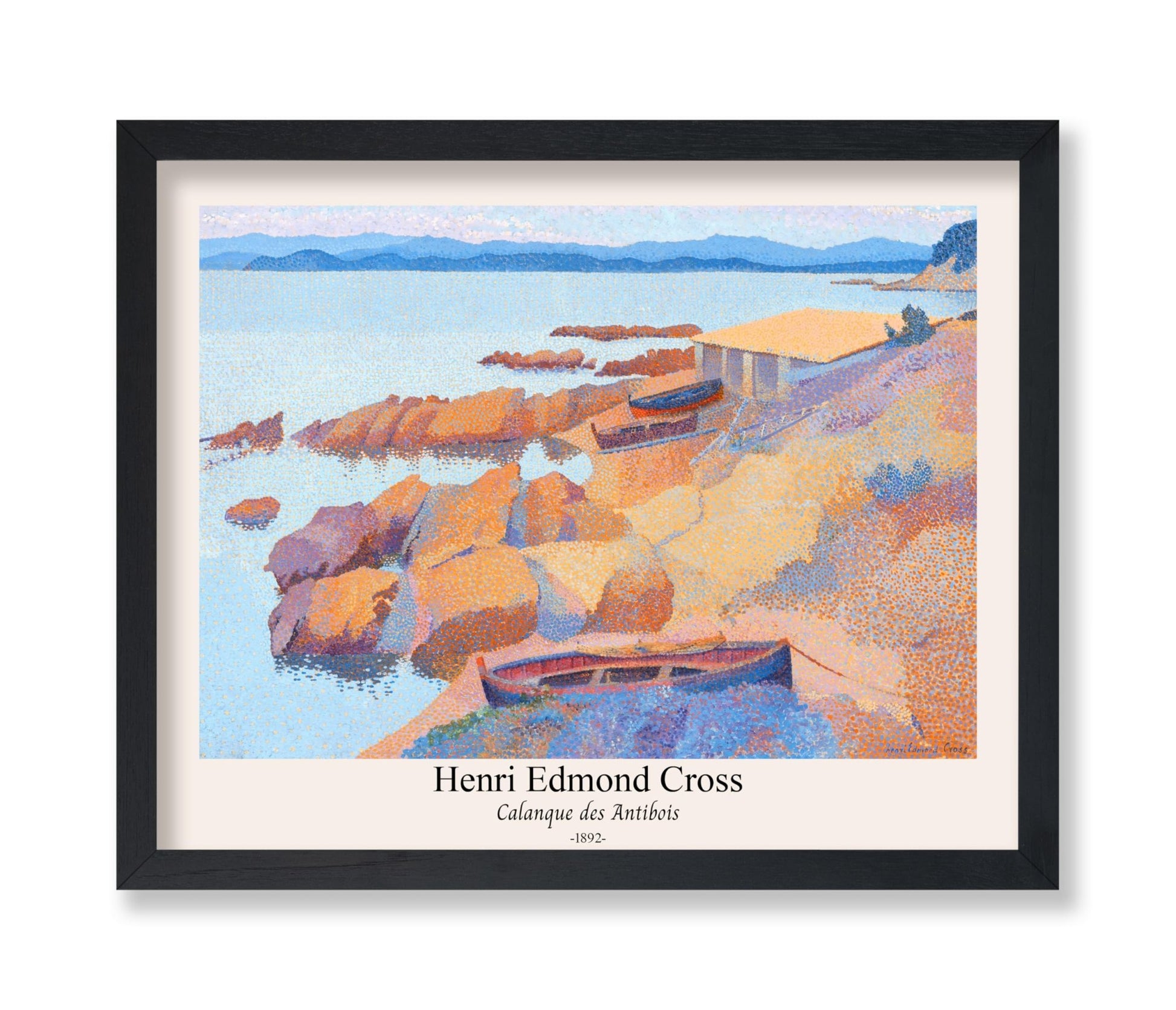 Henri Edmond Cross - Calanque des Antibois No1