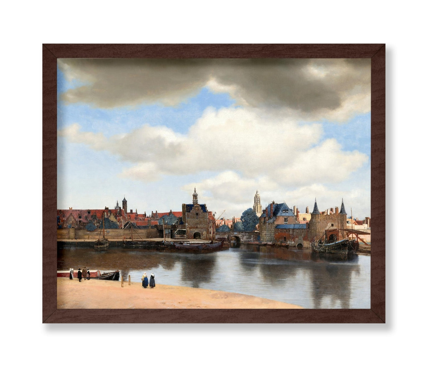 Johannes Vermeer - View of Delft No1