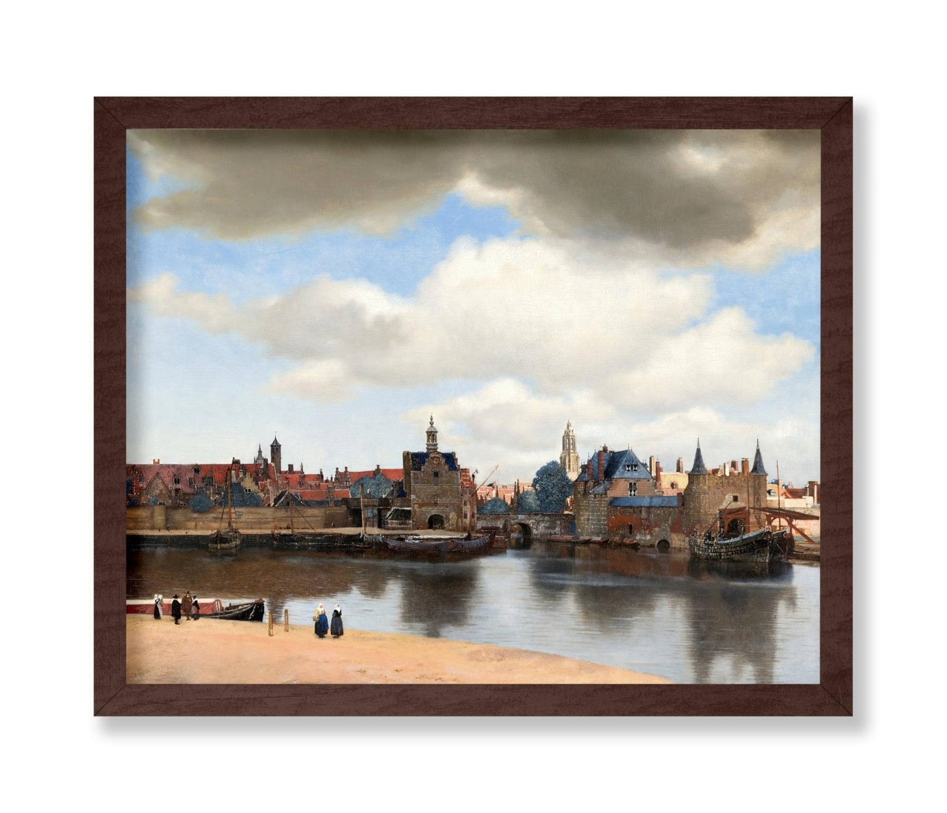 Johannes Vermeer - View of Delft No1