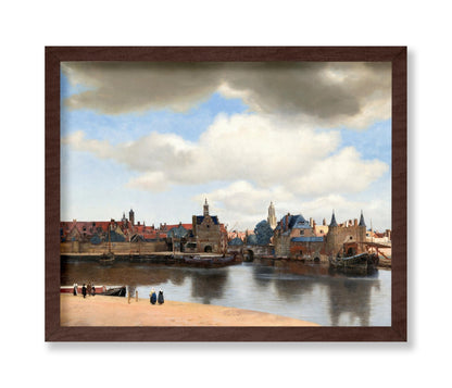 Johannes Vermeer - View of Delft No1