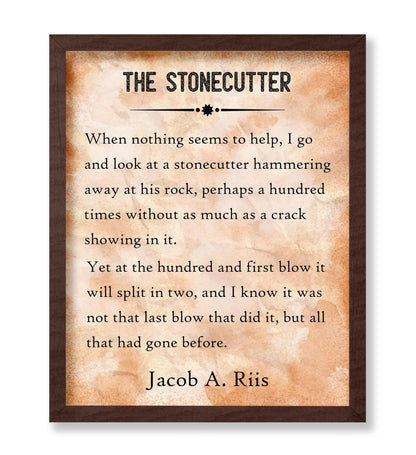 Jacob A. Riis The Stonecutter