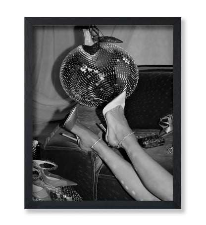 High Heels on Disco Ball No1