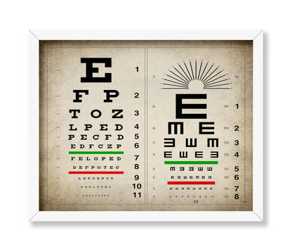 Eye Chart Vision Test