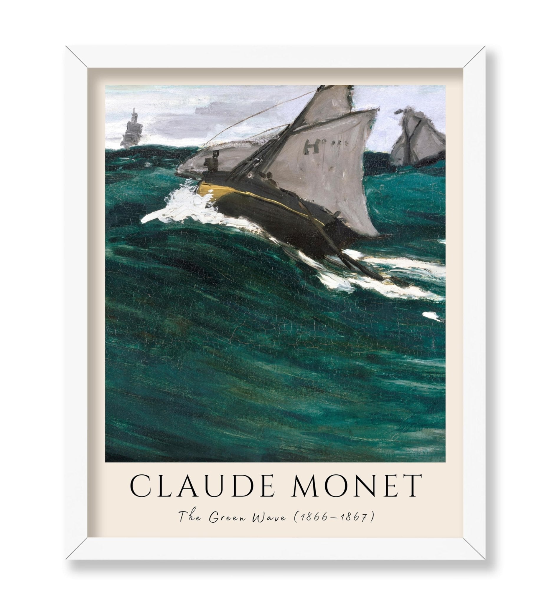 Claude Monet - Green Wave