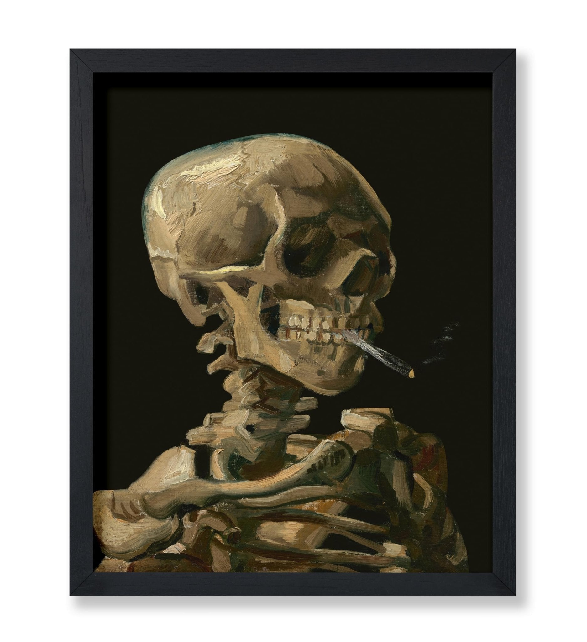 Van Gogh - Skull of a Skeleton No2