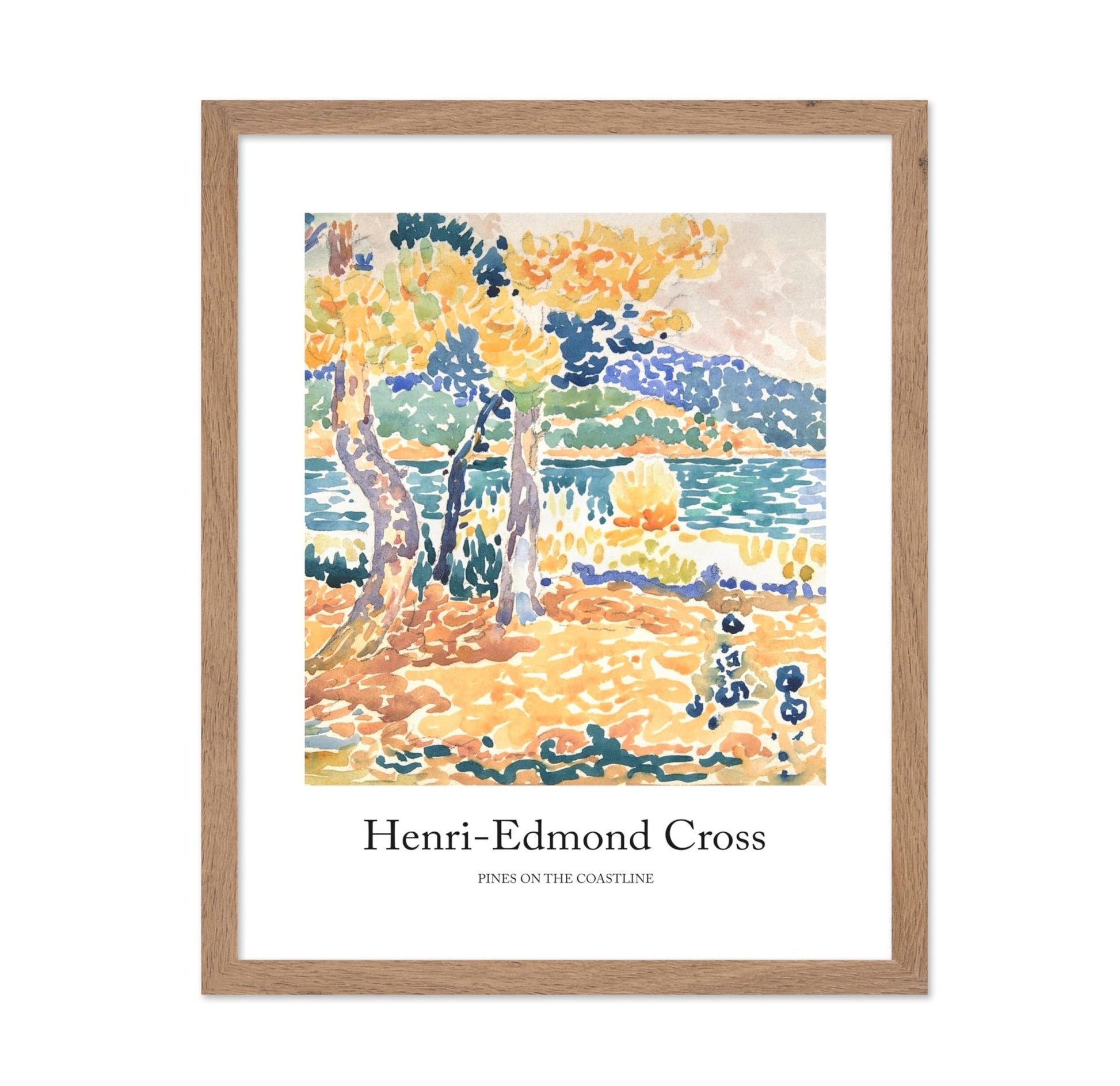 Henri Edmond Cross - Pines on the Coastline No1