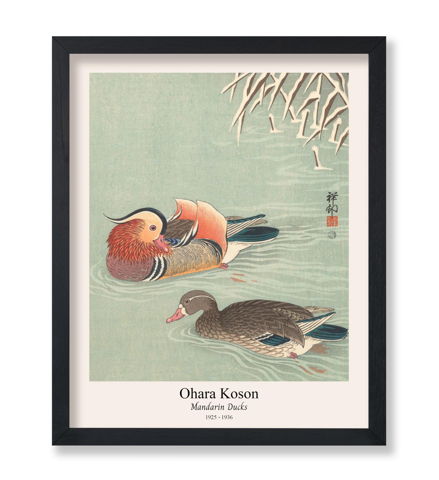 Ohara Koson - Mandarin Ducks