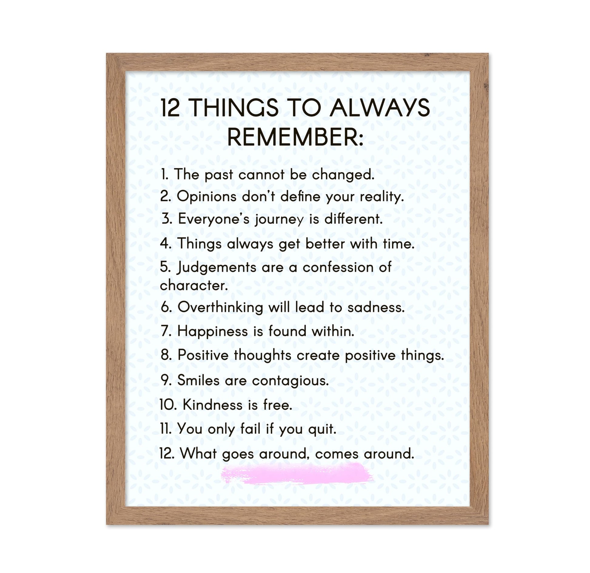 12 Things To Always Remember