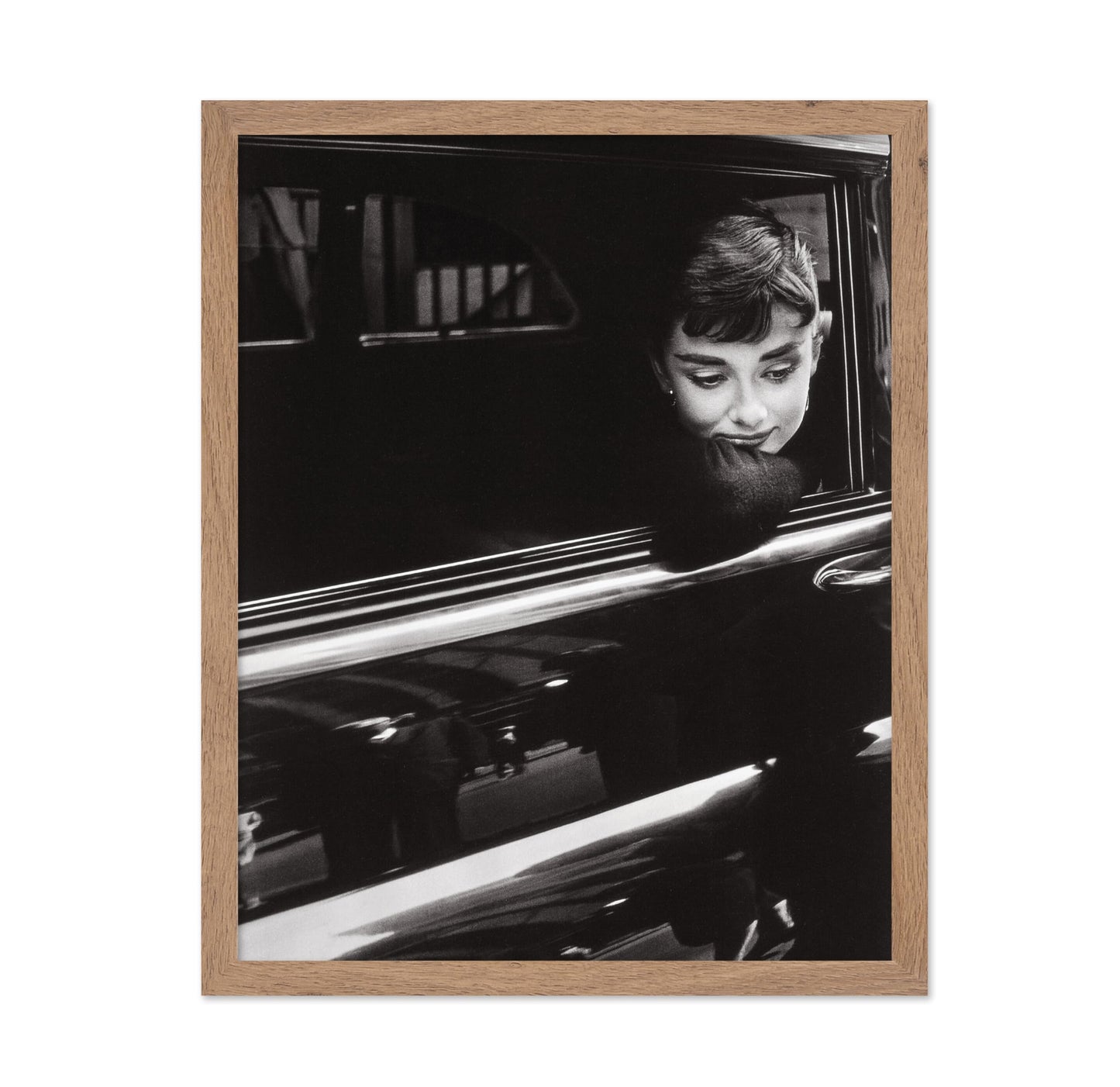 Audrey in Car