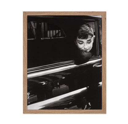 Audrey in Car