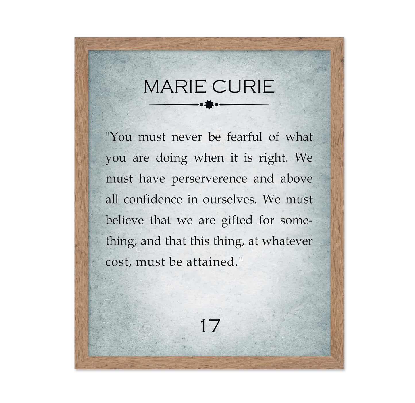 Marie Curie Quote