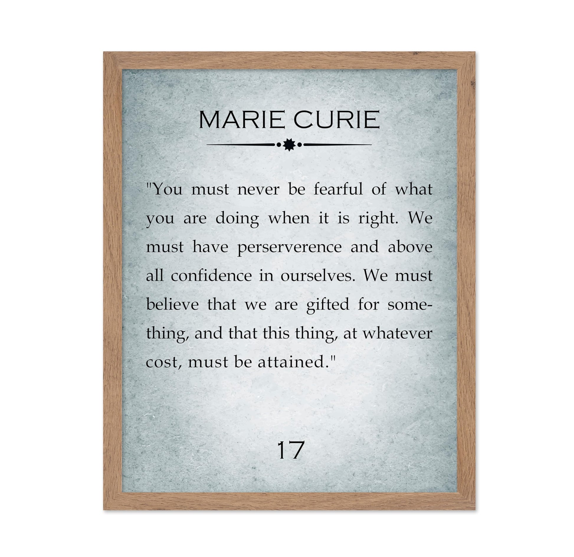 Marie Curie Quote