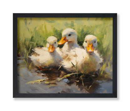 Ducklings Painting