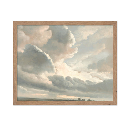 Study of Clouds with a Sunset