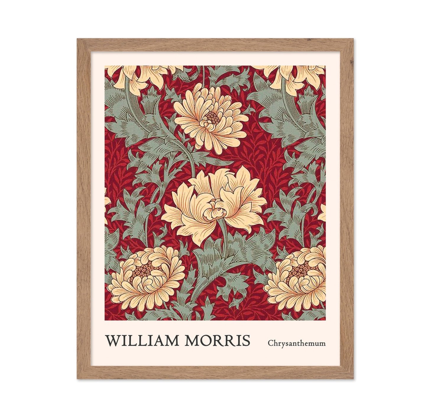 William Morris - Chrysanthemum No4