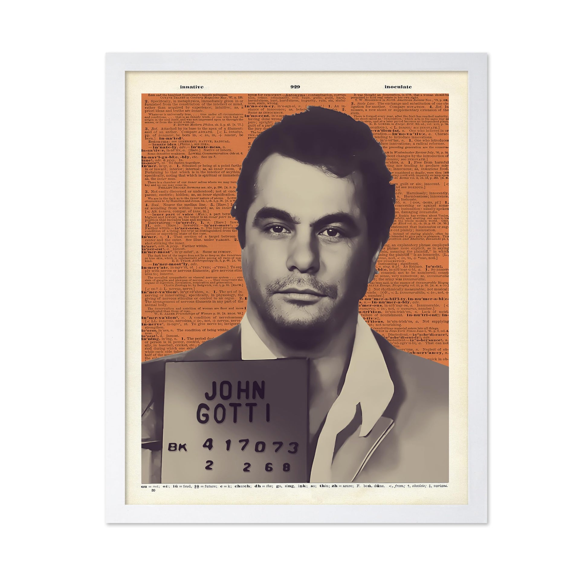 John Gotti Mugshot No2