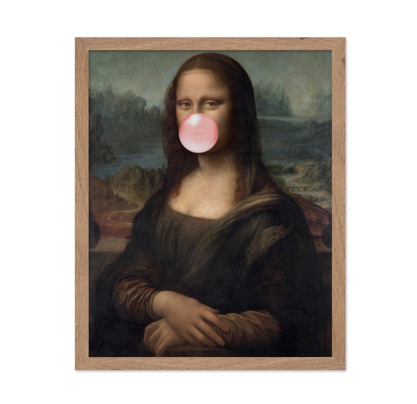 Altered Portrait of Mona Lisa No8