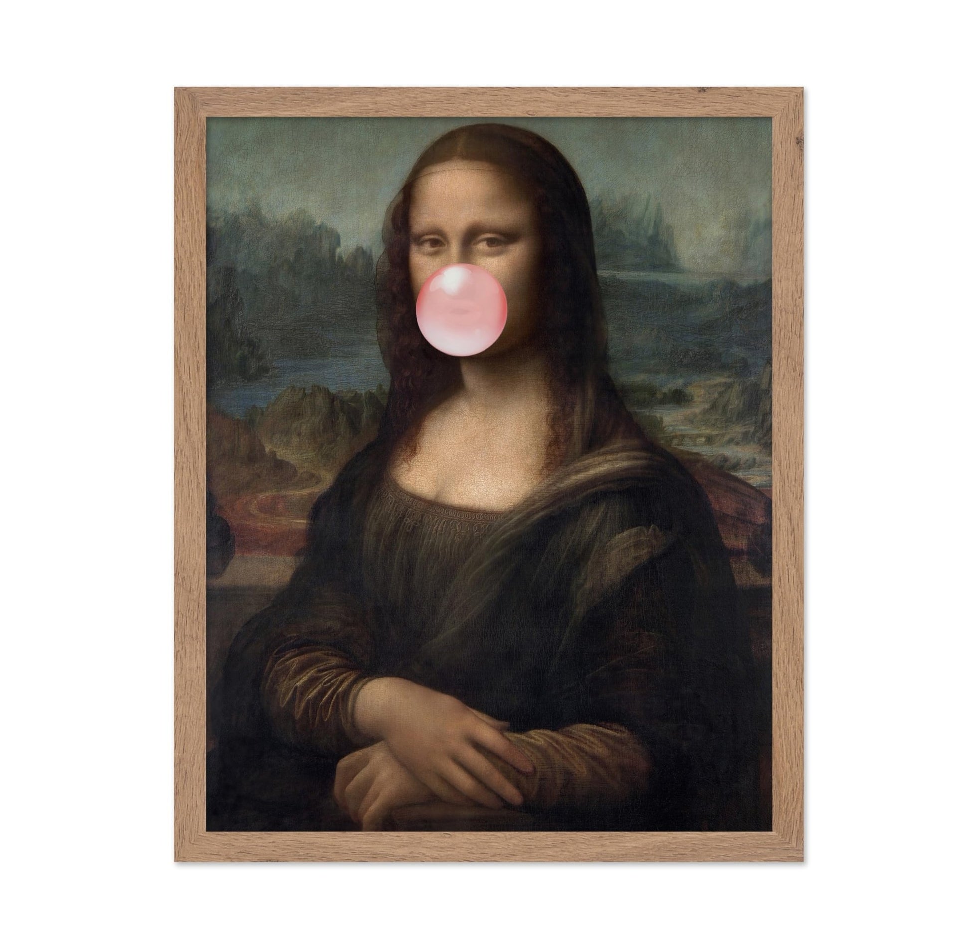 Altered Portrait of Mona Lisa No8