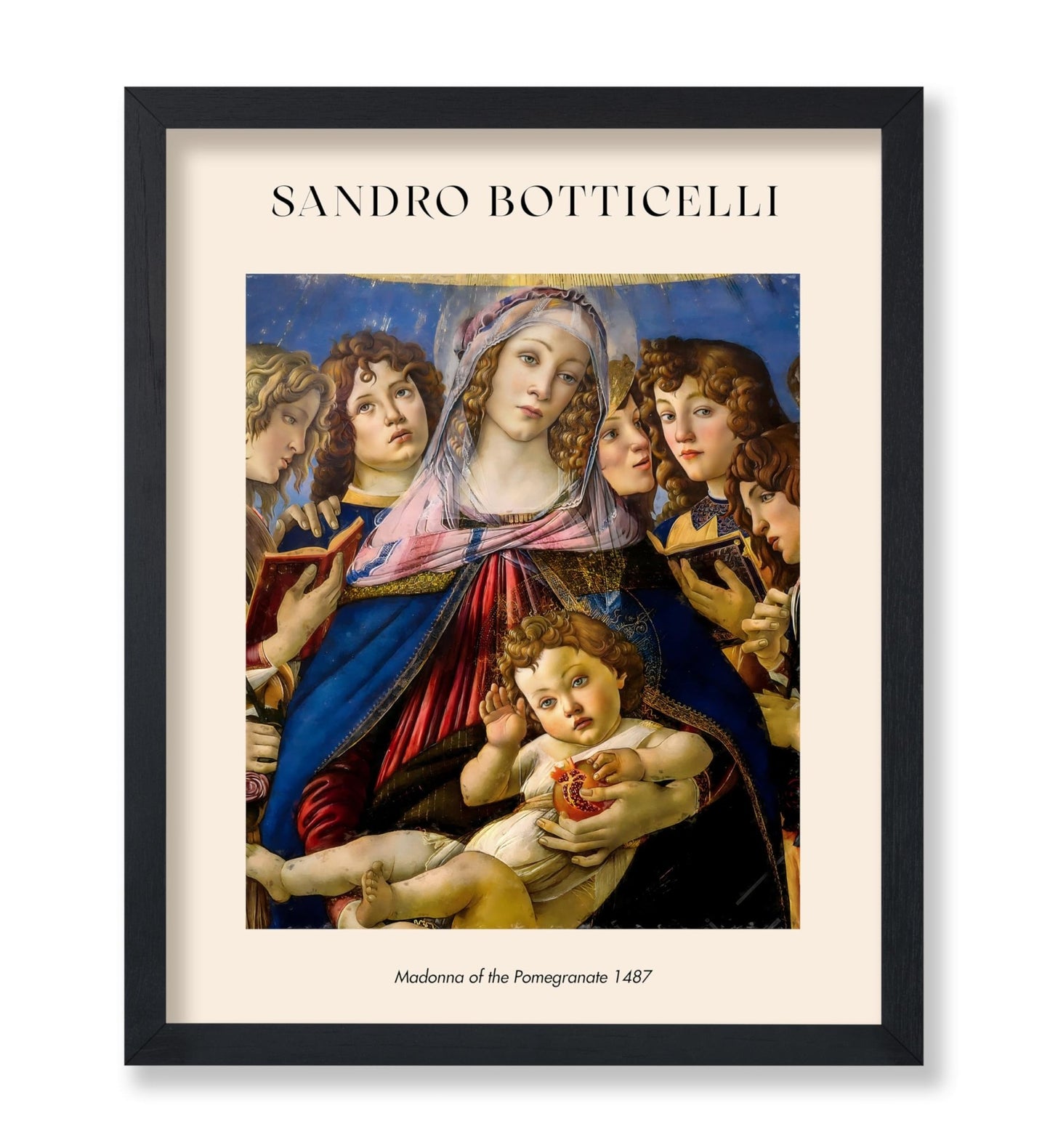 Sandro Botticelli - Madonna of the Pomegranate