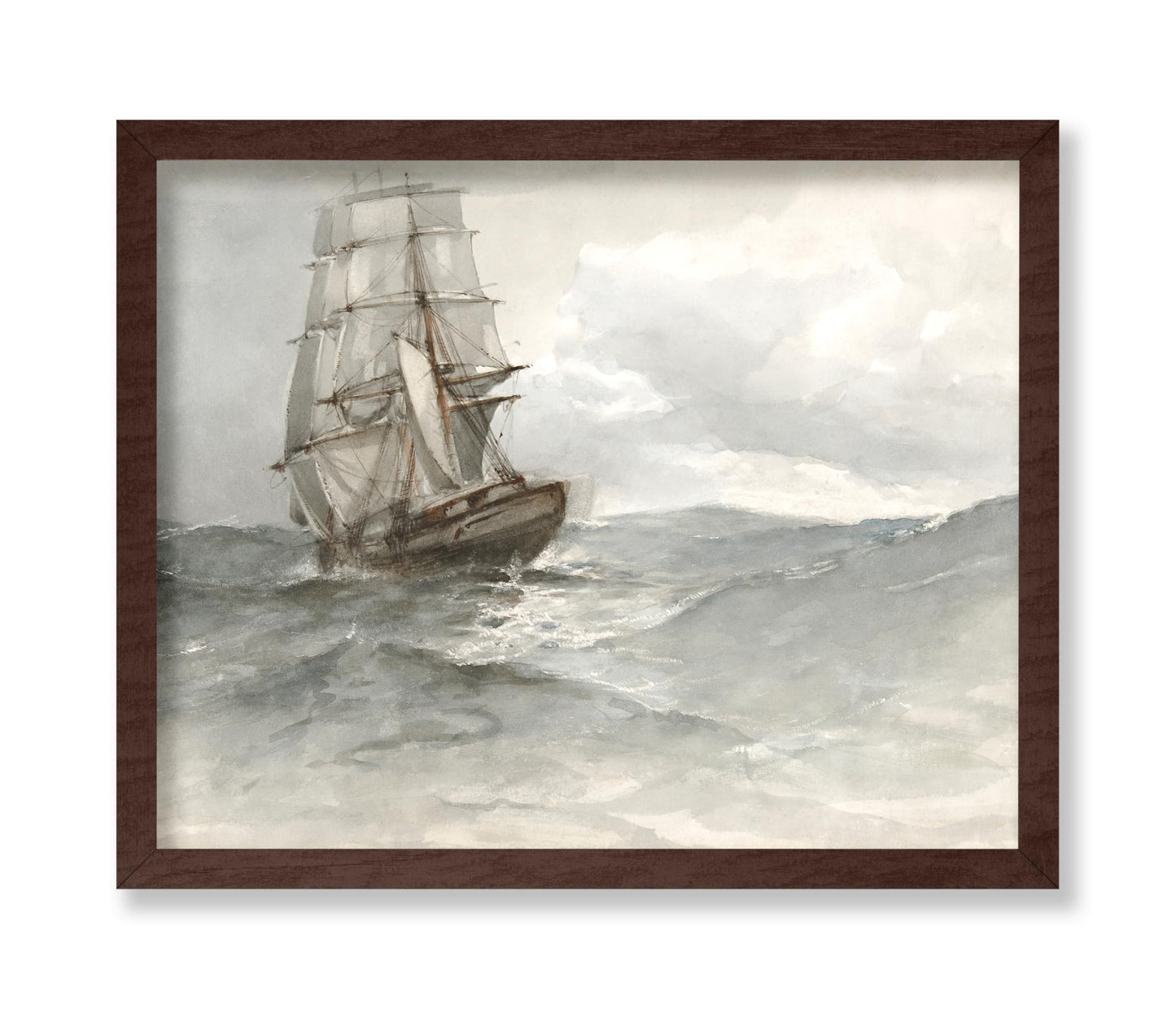 Albert Ernest Markes - Ship at Sea