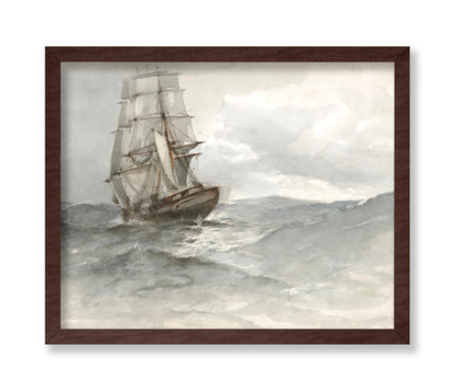 Albert Ernest Markes - Ship at Sea