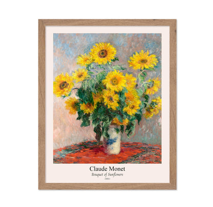Claude Monet - Bouquet of Sunflowers