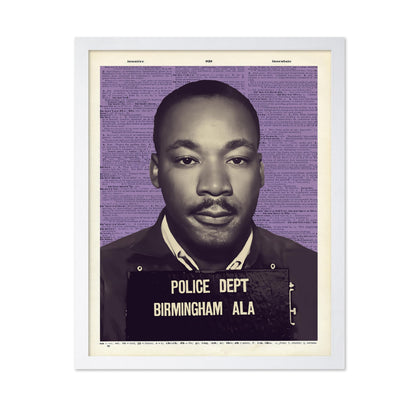 Martin Luther King Mugshot No2