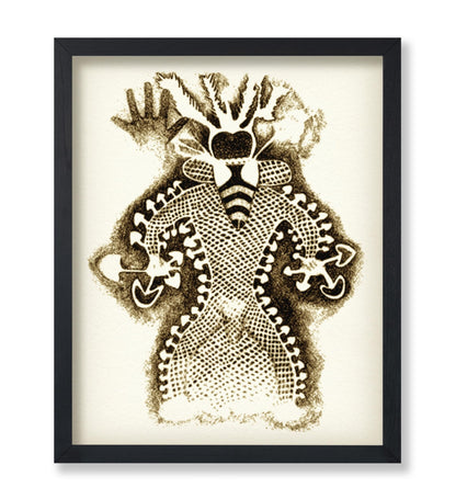 Tassili Mushroom Figure