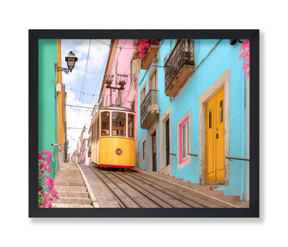 Lisbon Pastel Street