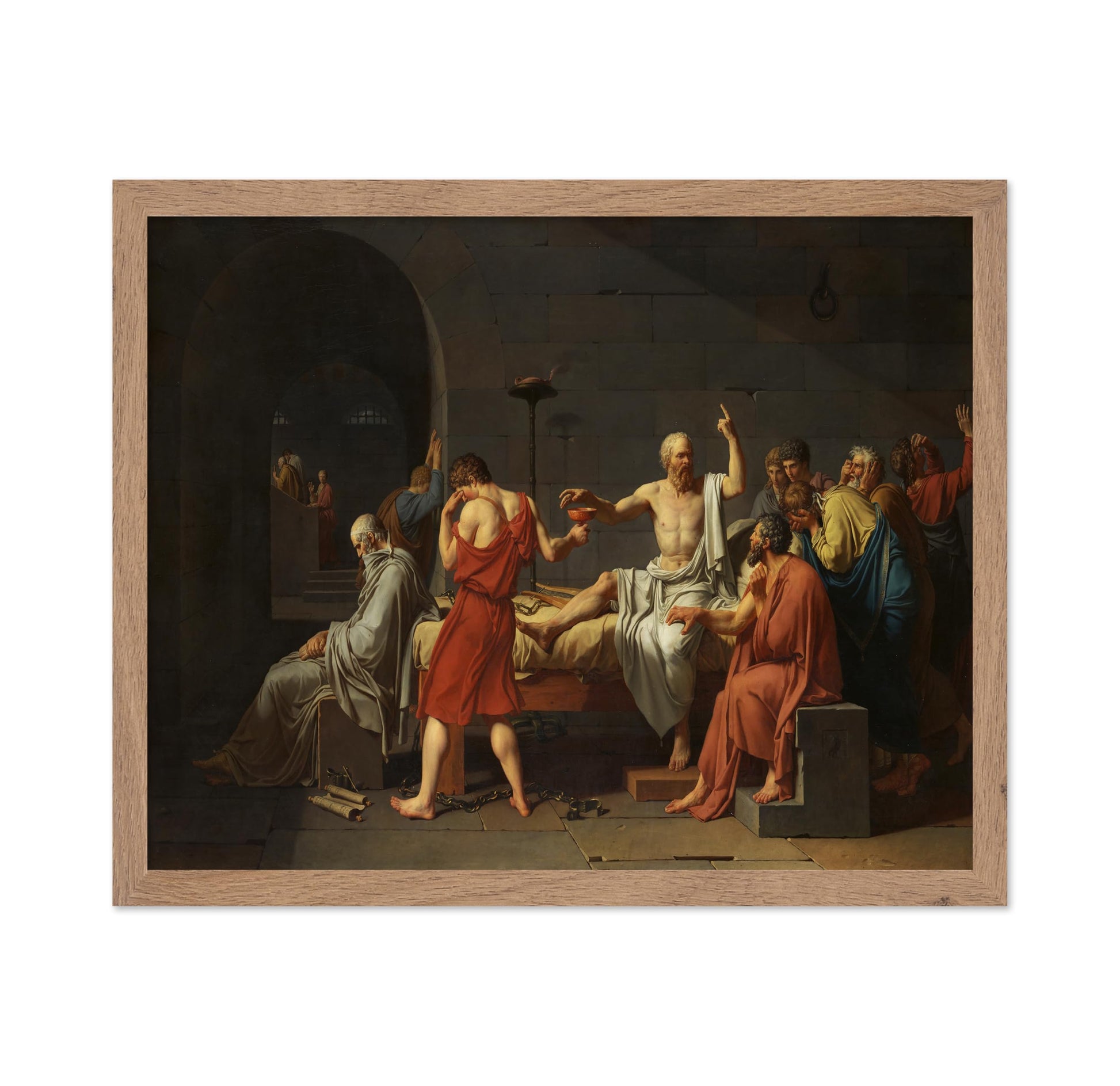 Jacques-Louis David - Death of Socrates