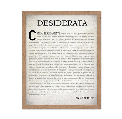 Max Ehrmann Desiderata